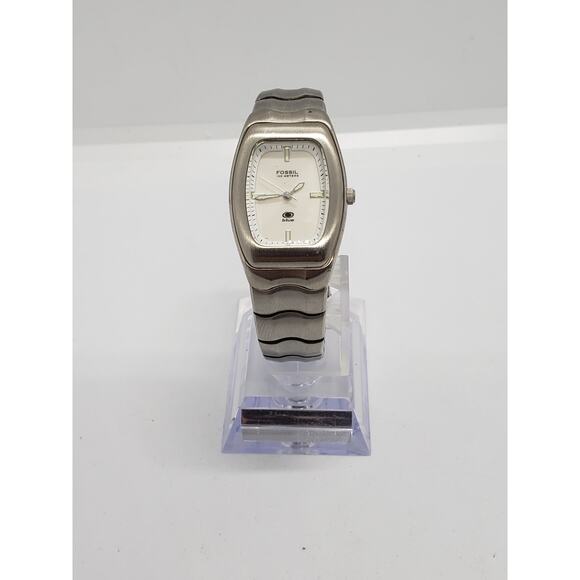 Fossil Blue women's watch. AM-3344 340005. Small square face. Working watch - Picture 2 of 8